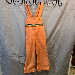 Healthtex Orange Kids One Piece with Rainbow light weight / WITH A LITTLE LOVE